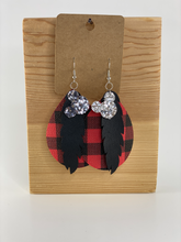 Load image into Gallery viewer, Magical Faux Leather Earrings
