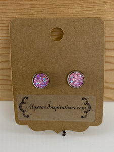 Faux Druzy earrings