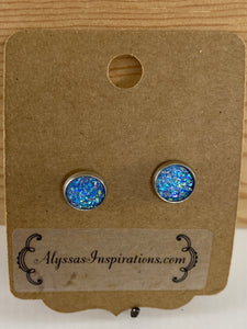 Faux Druzy earrings