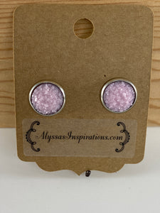 Faux Druzy earrings