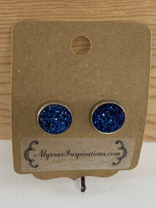 Faux Druzy earrings