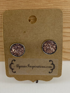 Faux Druzy earrings