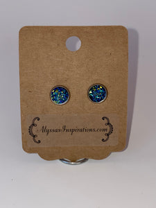 Faux Druzy earrings