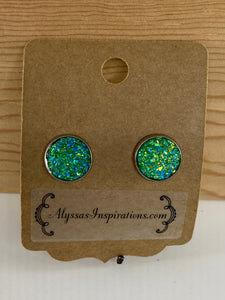 Faux Druzy earrings