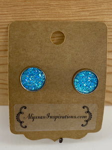 Faux Druzy earrings