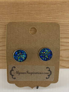 Faux Druzy earrings