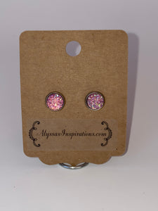 Faux Druzy earrings