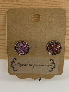 Faux Druzy earrings