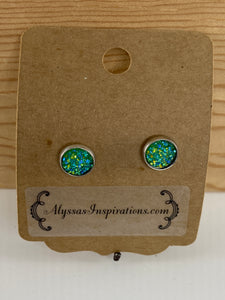 Faux Druzy earrings